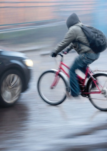 Accident de vélo